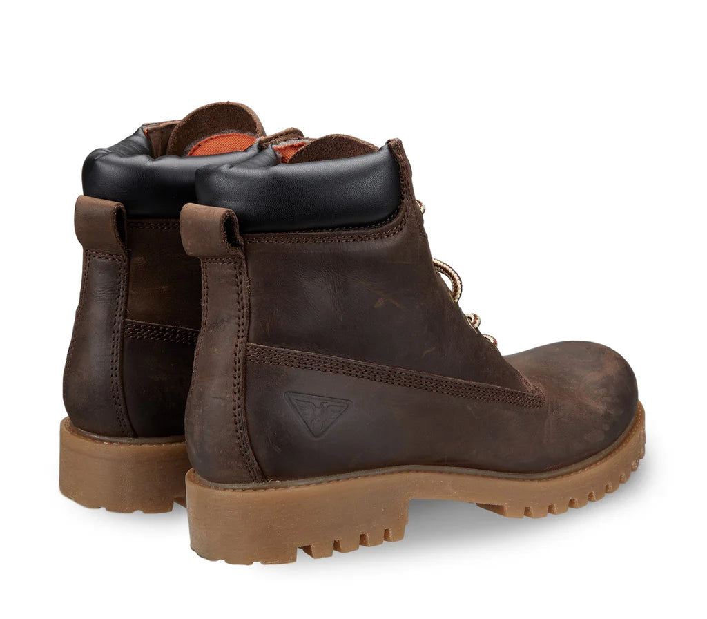 SCARPONCINO BOOT DOCSTEPS UOMO IMPERMEABILE BROWN