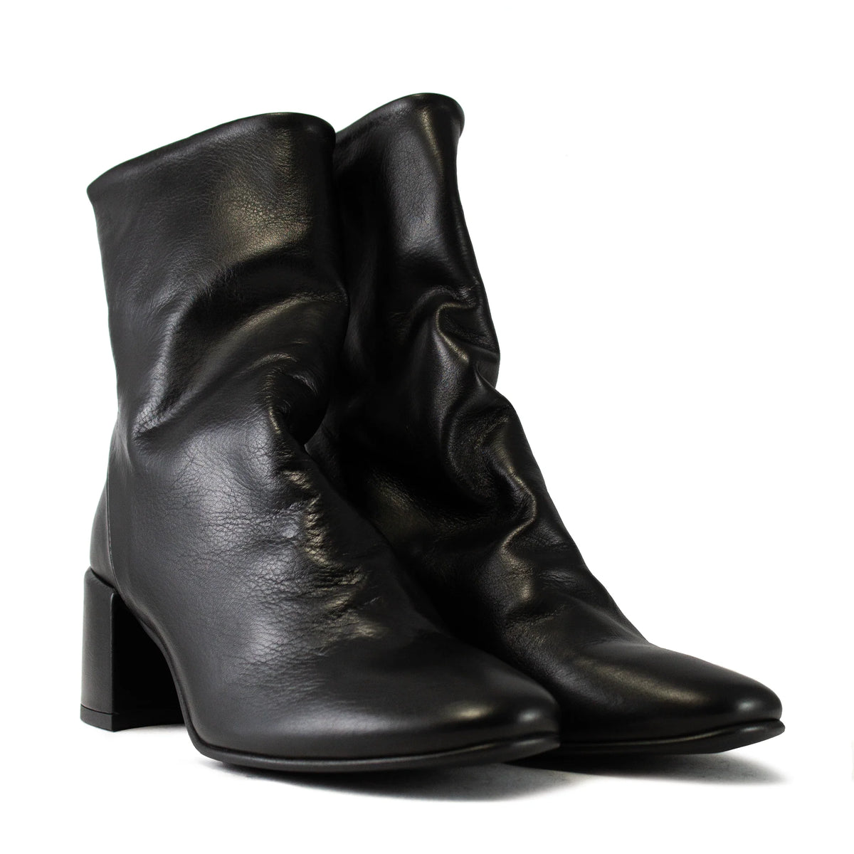STIVALETTO ELENA Temy 2617 NERO TACCO 5 CM LARGO