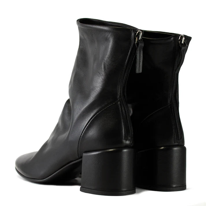 STIVALETTO ELENA Temy 2617 NERO TACCO 5 CM LARGO