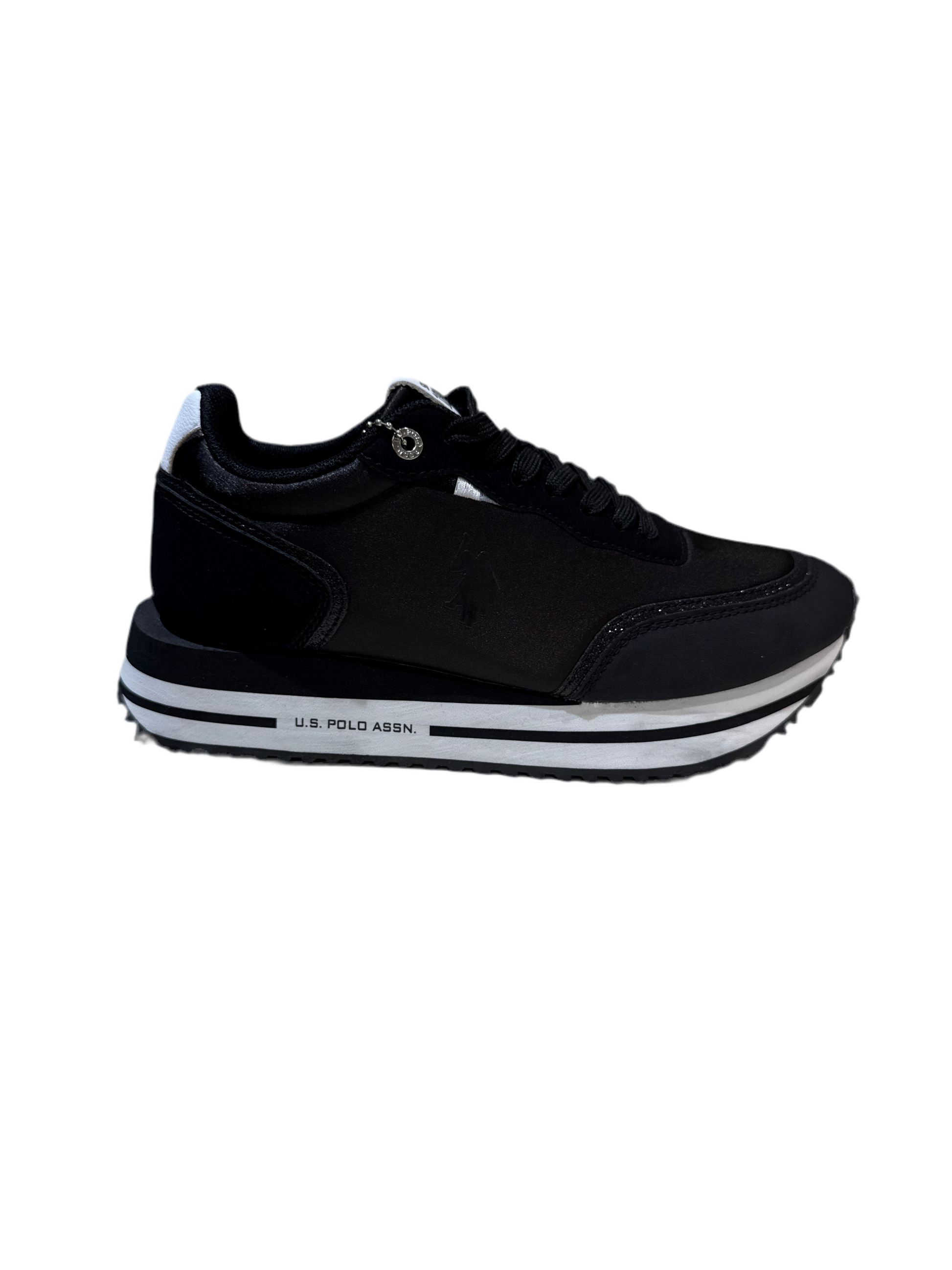 Sneaskers donna Us Polo Sacha009C-blk