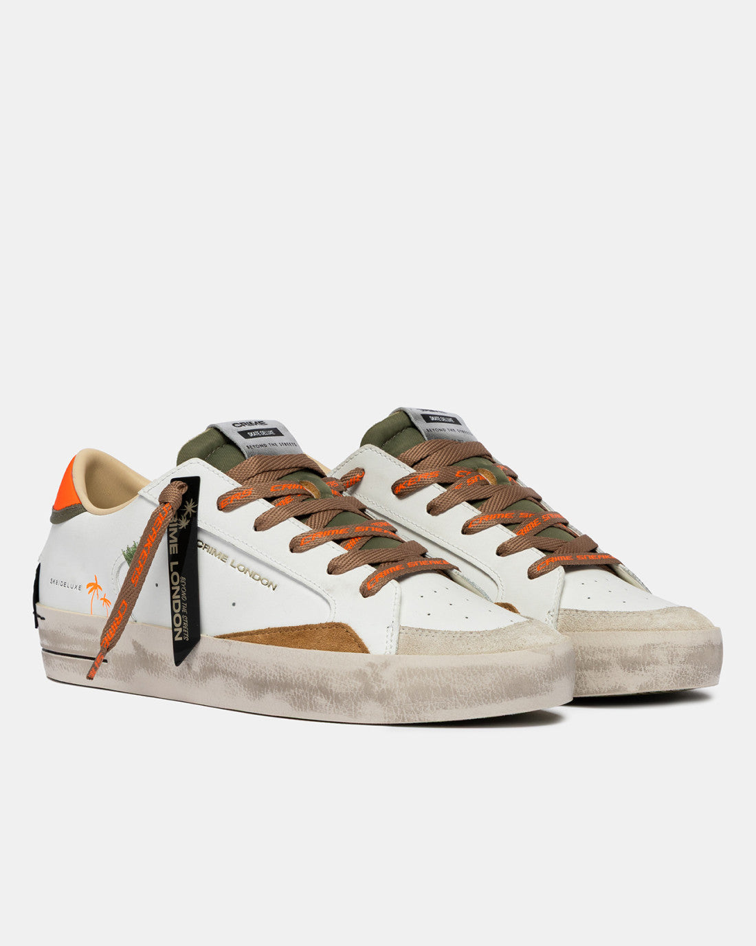 SK8 DELUXE AMBER TANGERINE CRIME SNEAKER UOMO