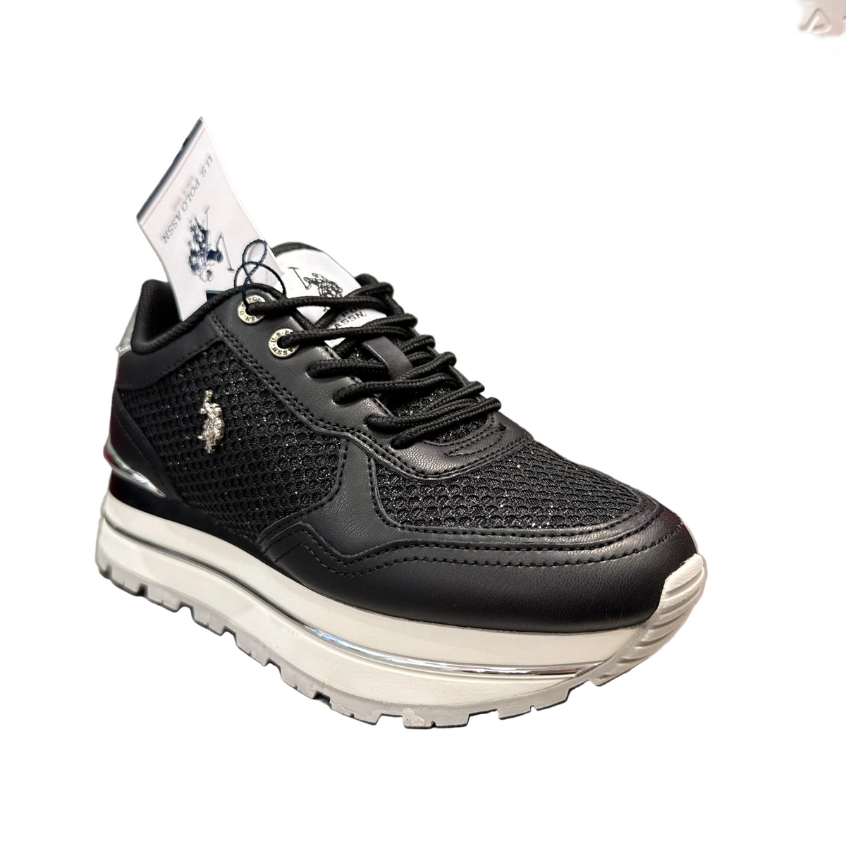 US POLO RYTA BLACK DONNA