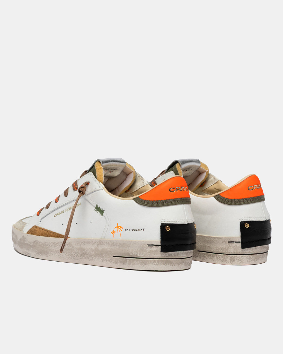 SK8 DELUXE AMBER TANGERINE CRIME SNEAKER UOMO