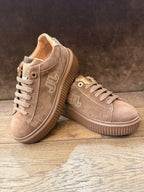 JANET ET JANET CAMOSCIO DARK BROWN PLAT J-1016