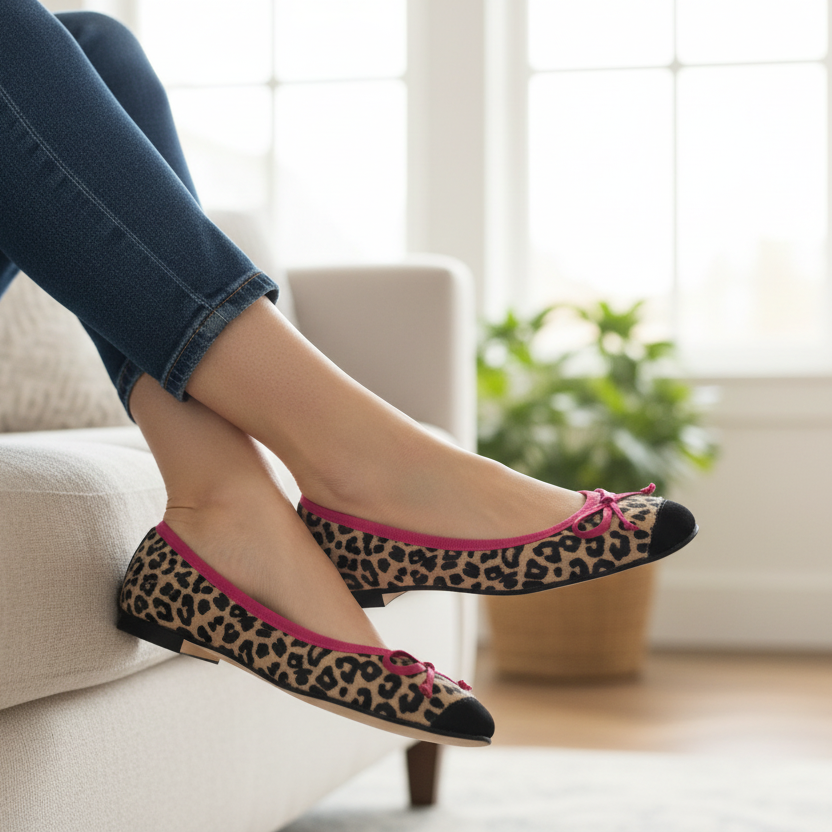 GOLD & GOLD BALLERINE ANIMALIER