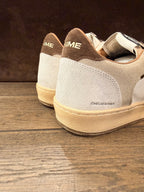 CRIME LONDON CHELSEA BIANCO DETT. MARRONE UOMO