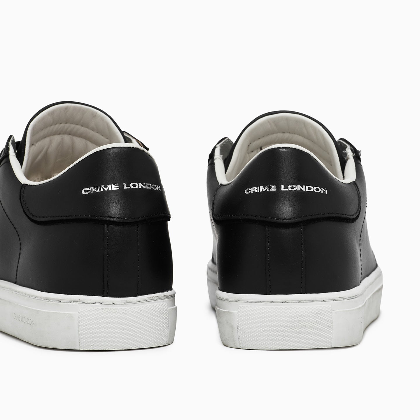 Sneakers Uomo - BASSO BASIC NERO - Crime London