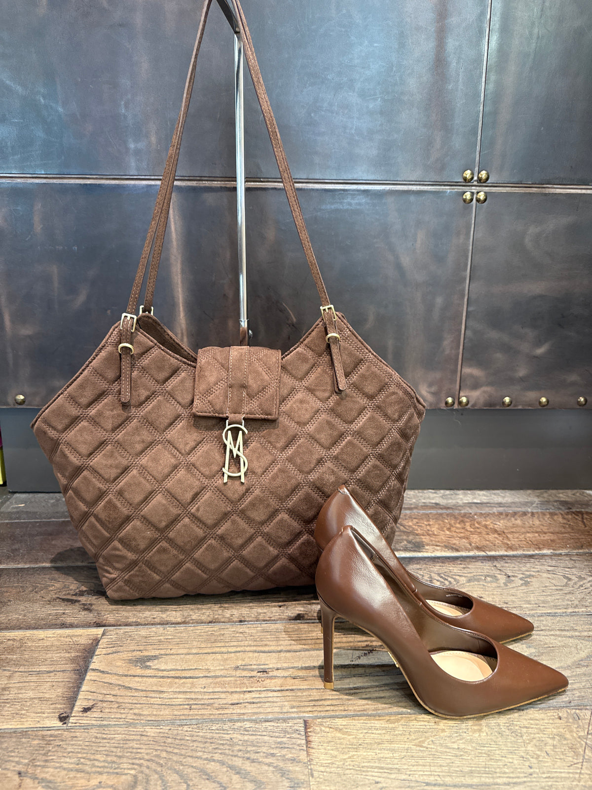 STEVE MADDEN BORSA BMCHENA MATERASSE' T.MORO DONNA
