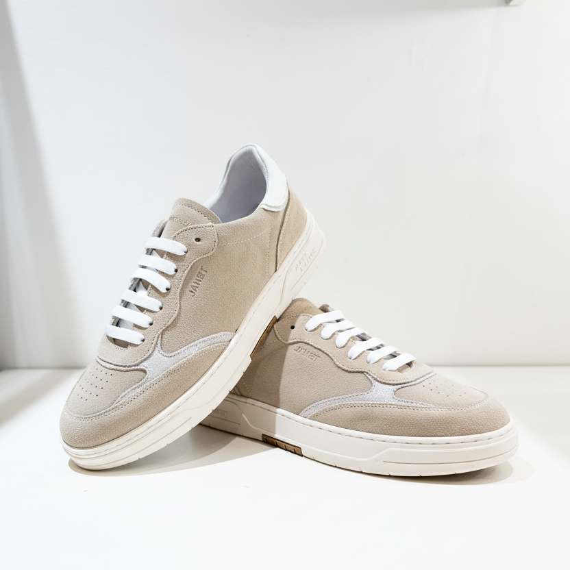 JANET & JANET SNEAKERS BEIGE-WHITE J-580 DONNA