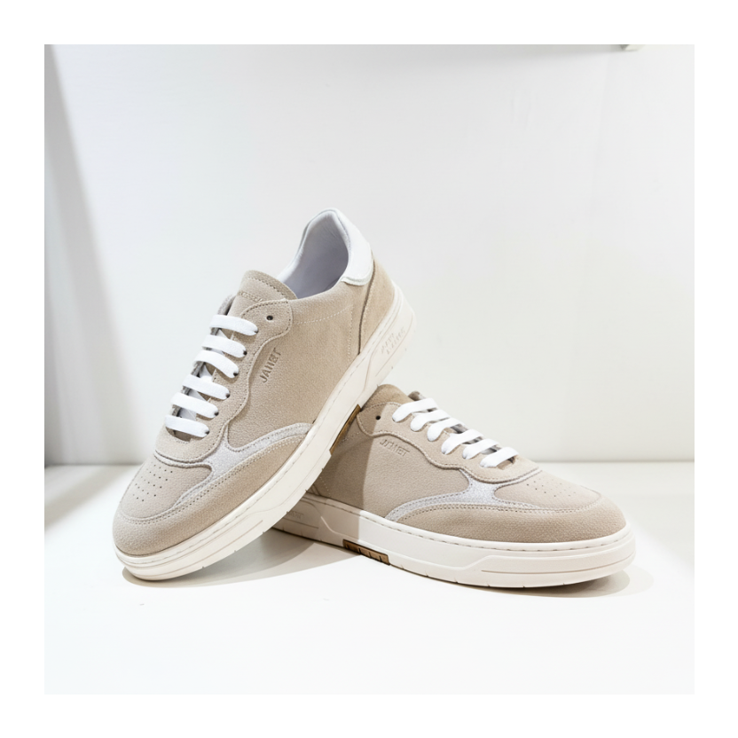 JANET & JANET SNEAKERS BEIGE-WHITE J-580 DONNA