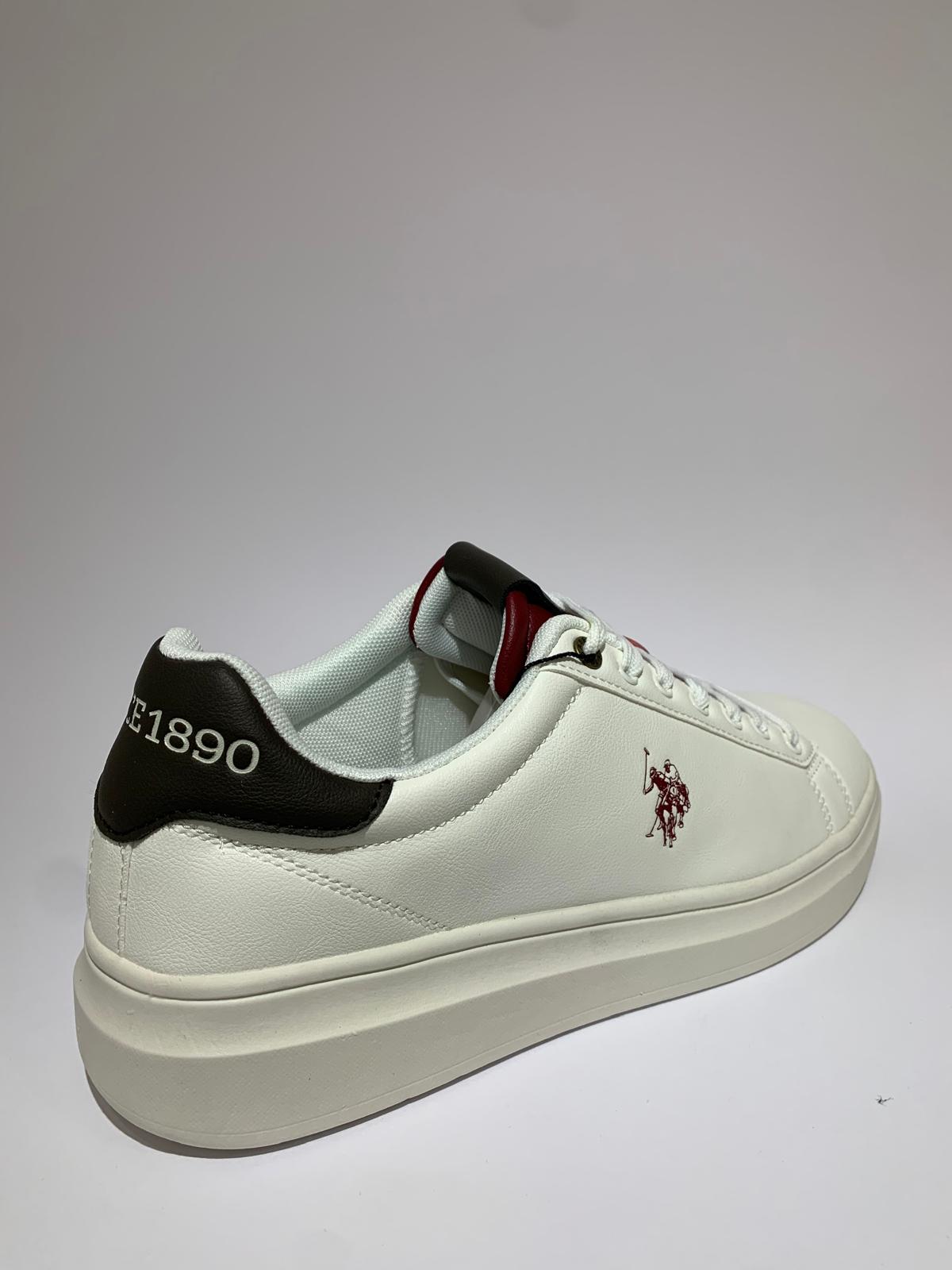 Sneakers Uomo - CODY BIANCO BORDEAUX - U.S. POLO ASSN.