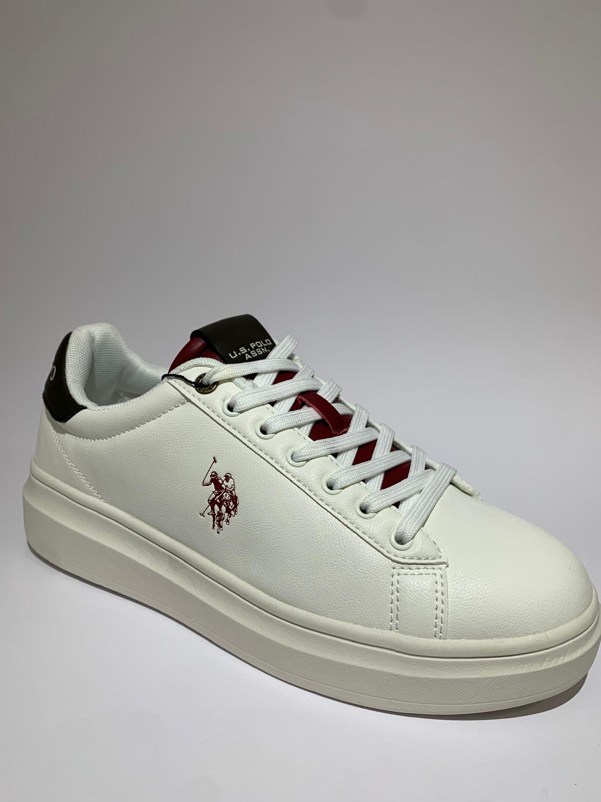 Sneakers Uomo - CODY BIANCO BORDEAUX - U.S. POLO ASSN.