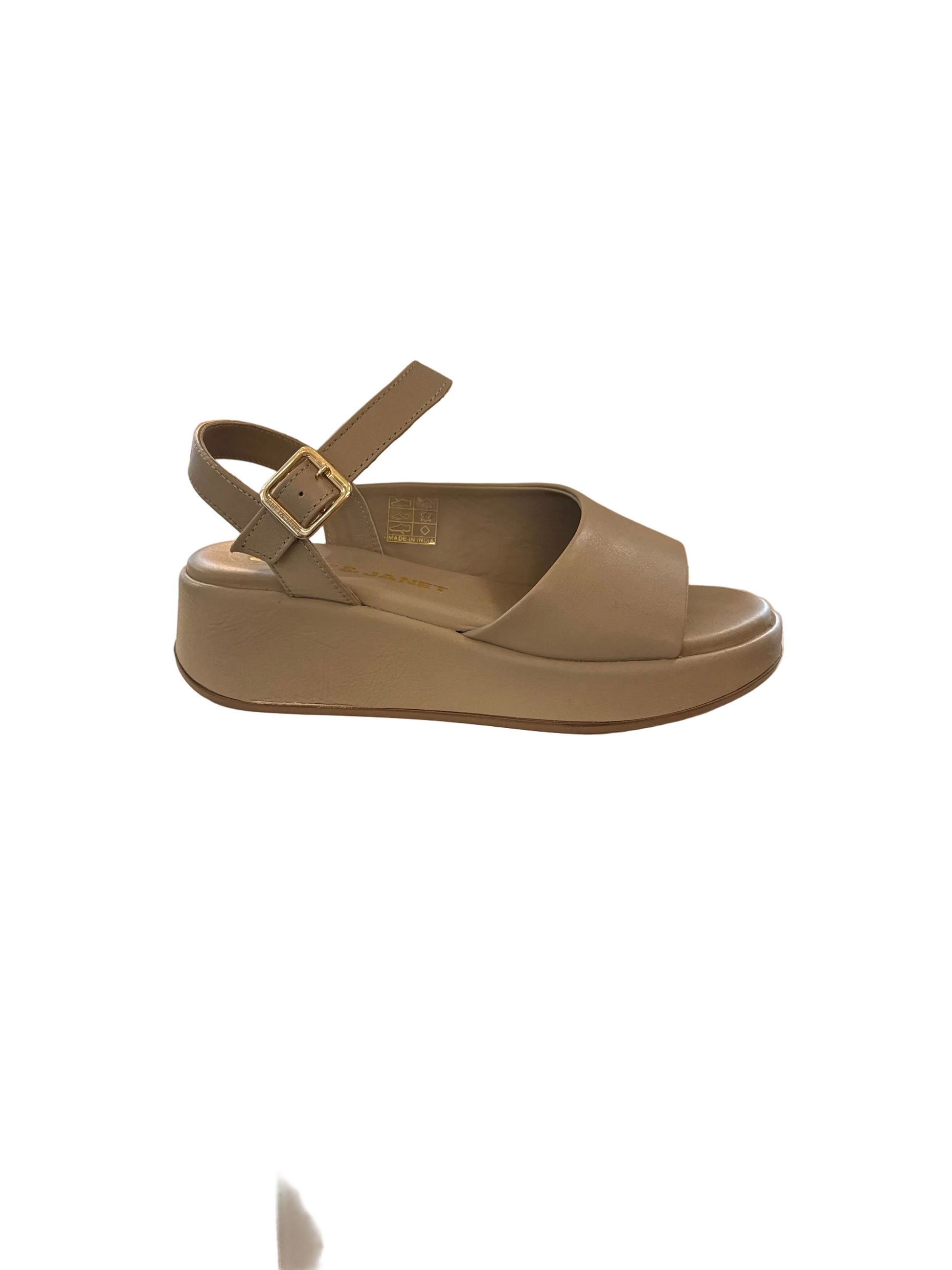 JANET & JANET SANDALO PLAT J-662 STONE