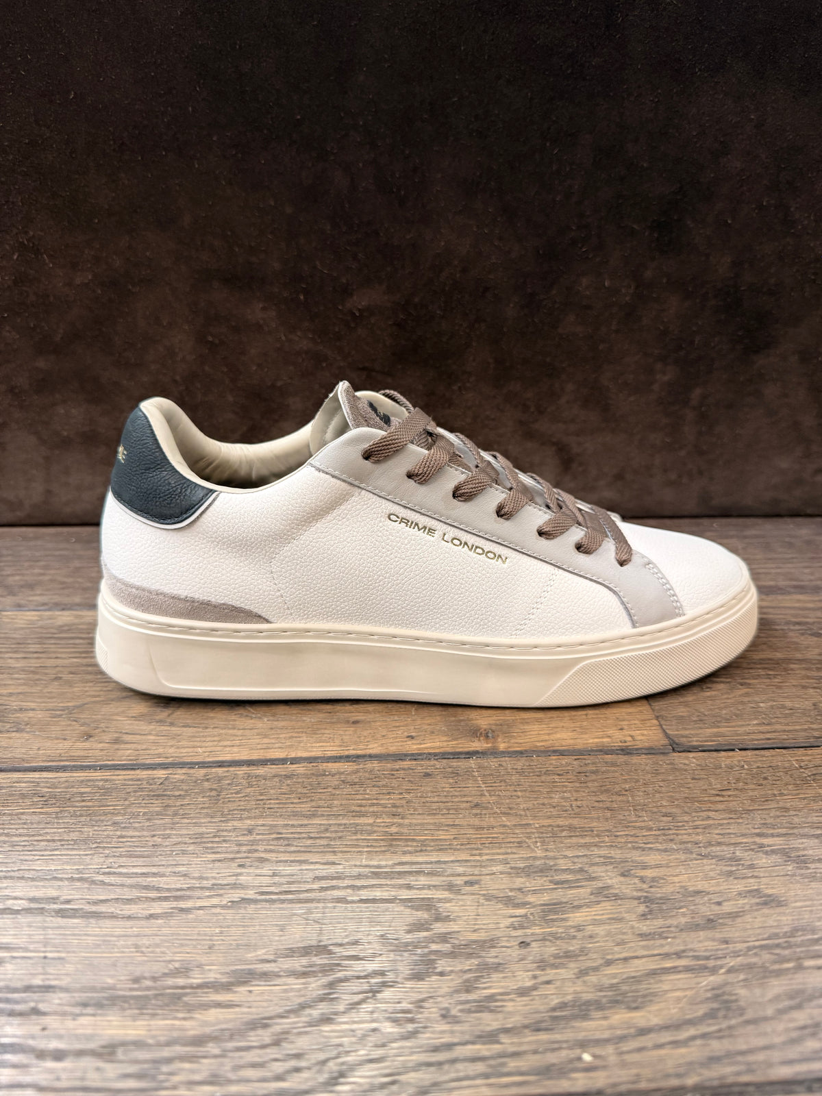 CRIME LONDON BLADE BIANCO TOP NERO UOMO