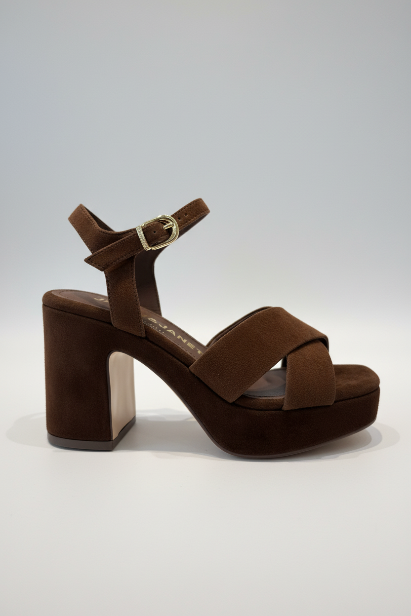 JANET & JANET SANDALO PLATO' J-650 T.MORO