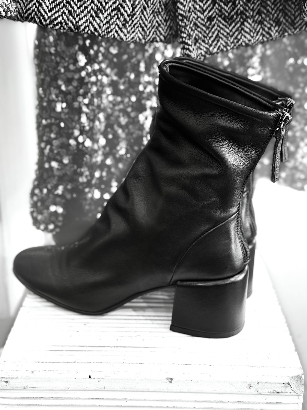 Stivaletto nero Temy 2617