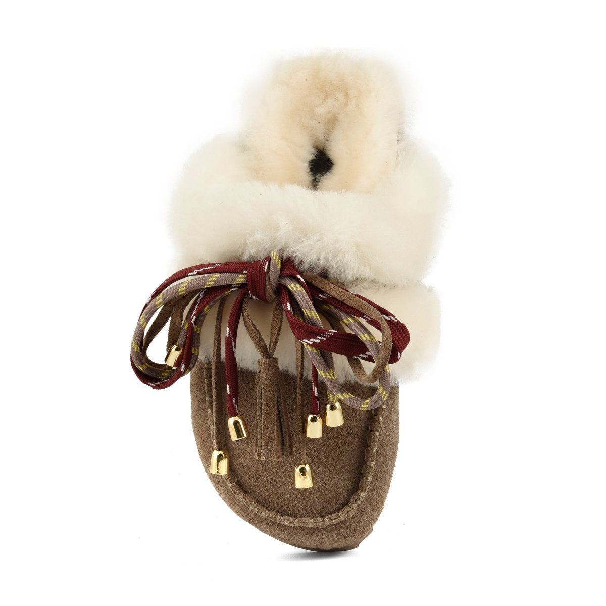 COLORS OF CALIFORNIA SABOT SHEEPSKIN PELLE CON FODERA  MONTONE