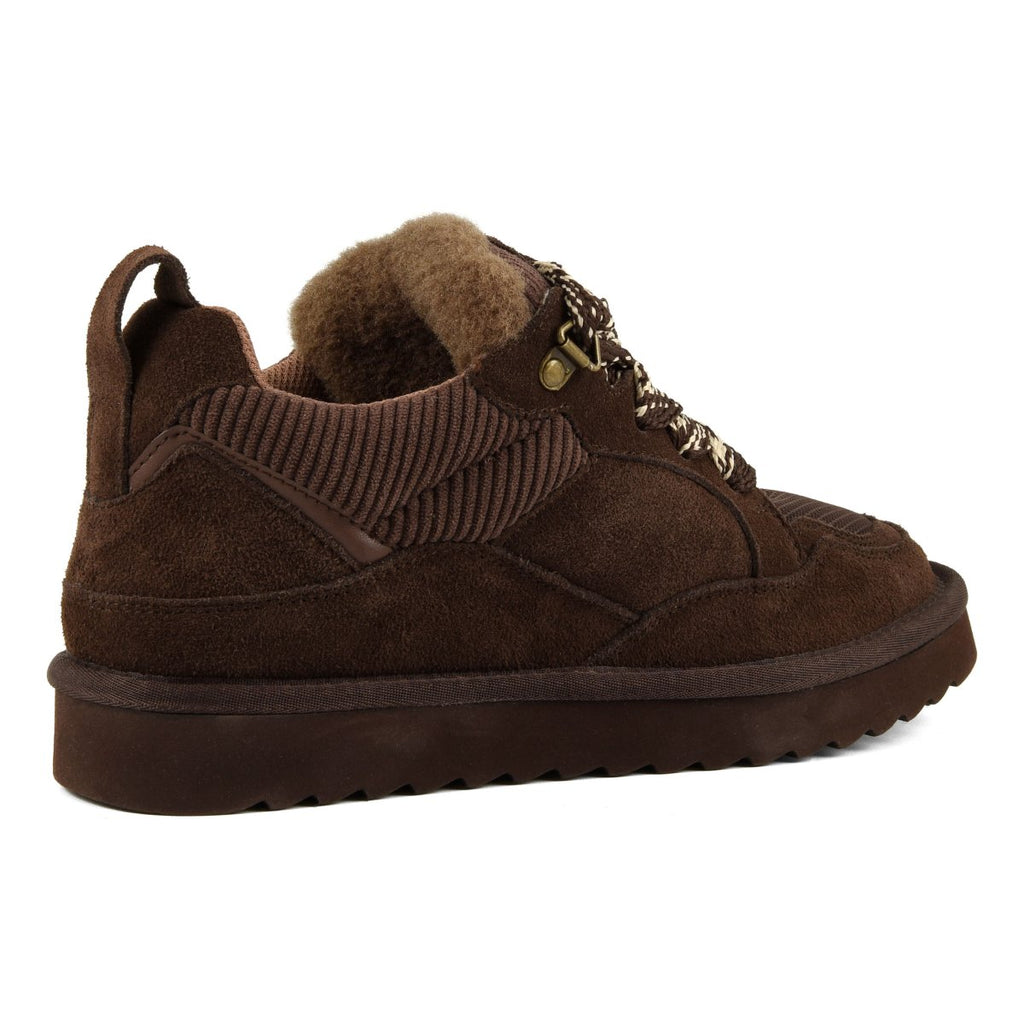 CALIFORNIA COLORS MIWO SNEAKER IN PELLE SCAMOSCIATA CIOCCOLATODONNA