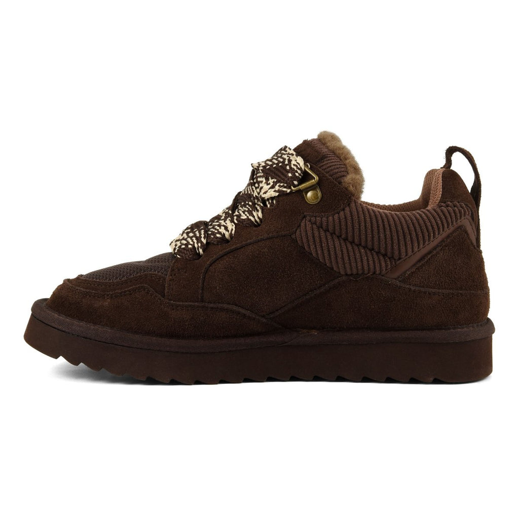 CALIFORNIA COLORS MIWO SNEAKER IN PELLE SCAMOSCIATA CIOCCOLATODONNA