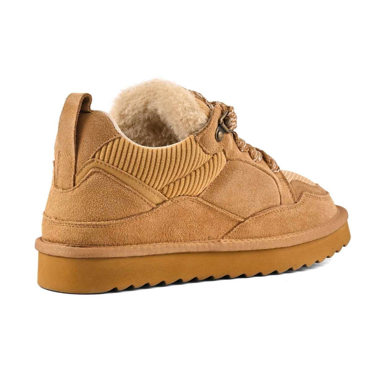 CALIFORNIA COLORS MIWO SNEAKER IN PELLE SCAMOSCIATA CAMEL DONNA