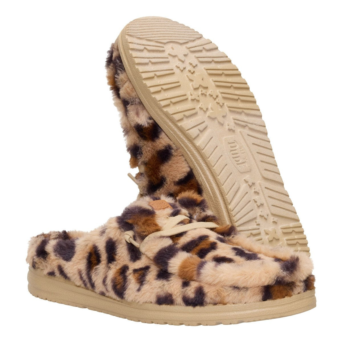 HEY DUDE WENDY SLIPPER LEO FUR