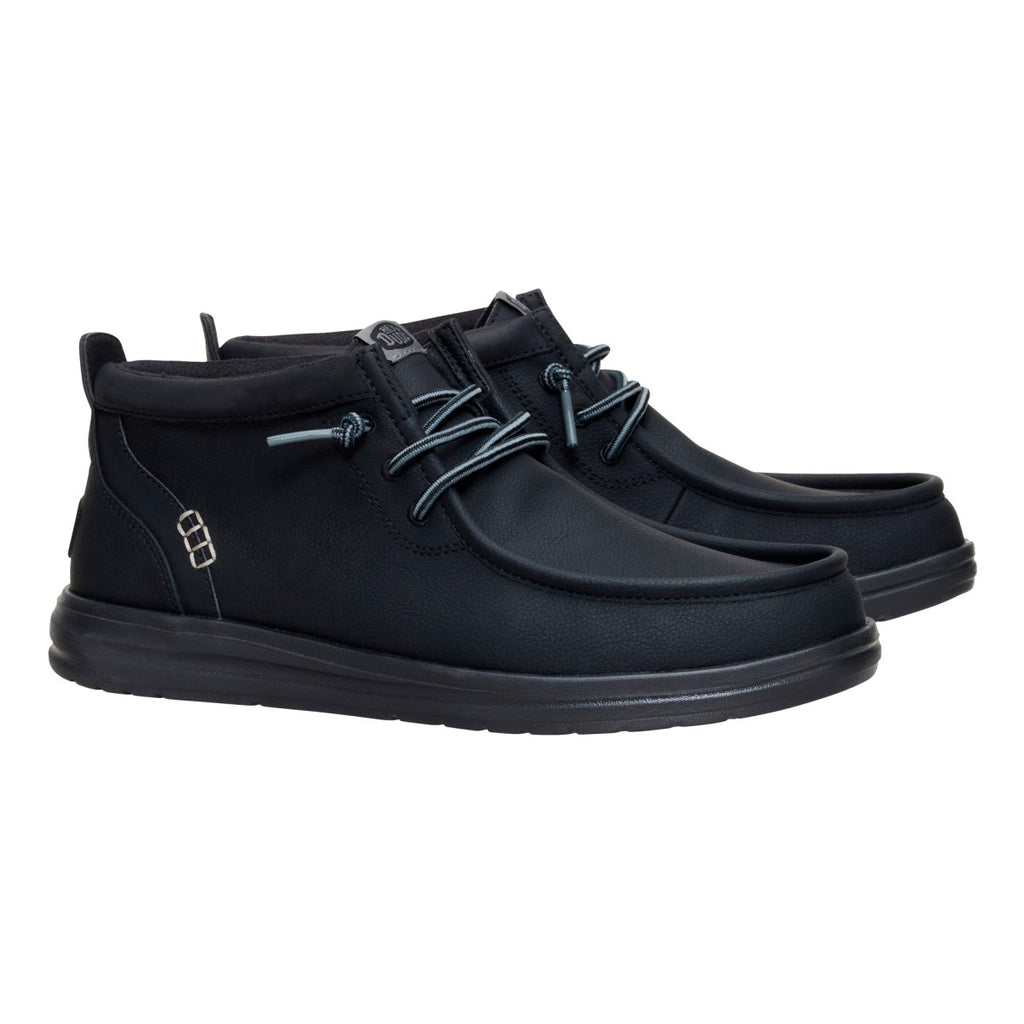 HEY DUDE WALLY NERO GRIP CLASSIC UOMO