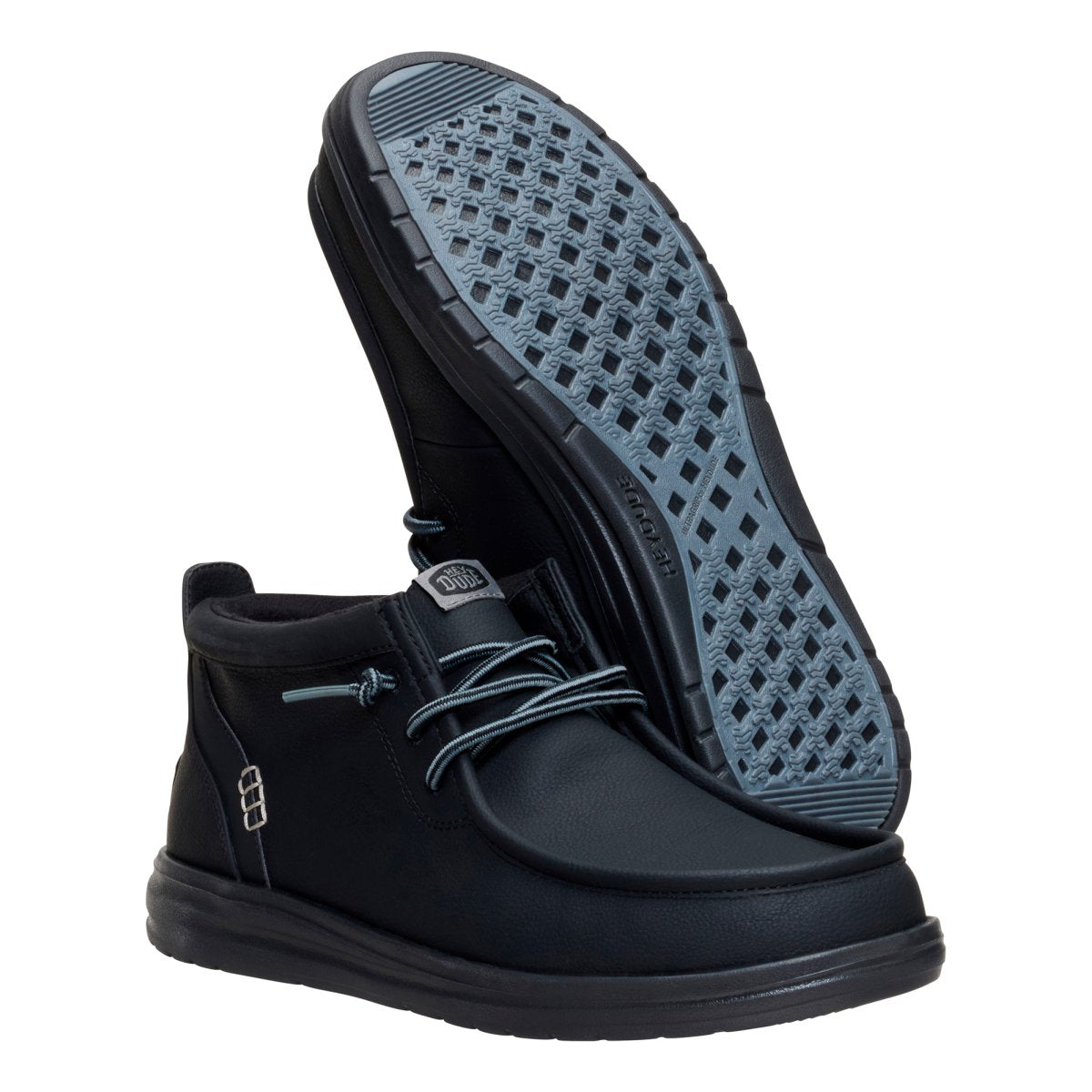 HEY DUDE WALLY NERO GRIP CLASSIC UOMO
