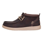 HEY DUDE WALLY MID  GRIP CLASSIC MOLE BROWN UOMO