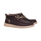 HEY DUDE WALLY MID  GRIP CLASSIC MOLE BROWN UOMO