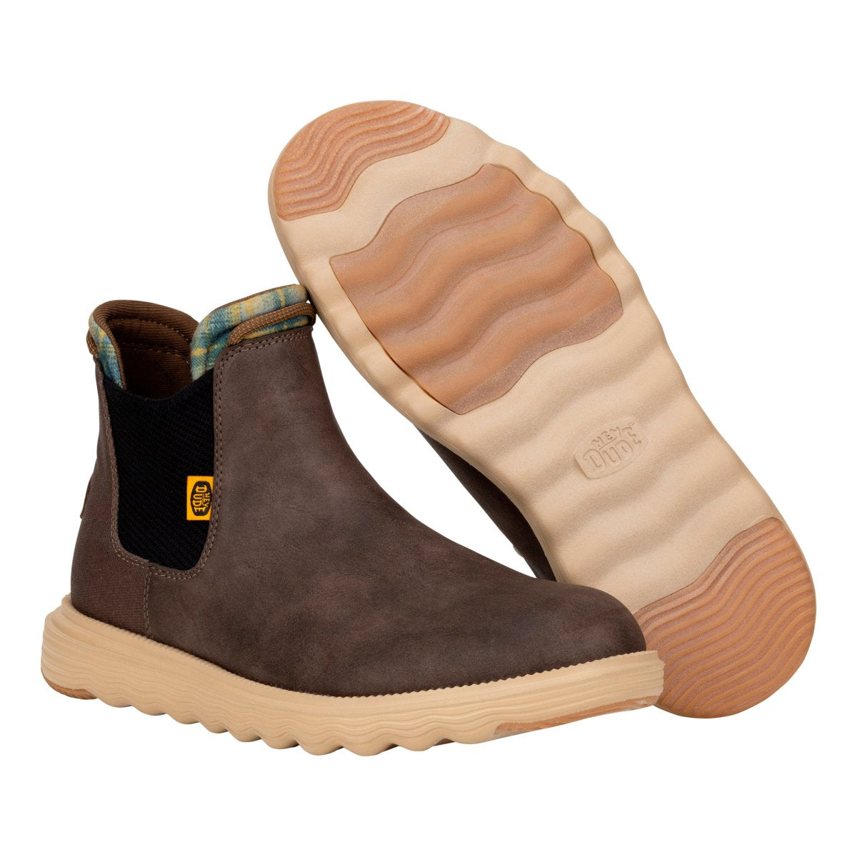 HEY DUDE BRANSON CLASSIC BROWN UOMO