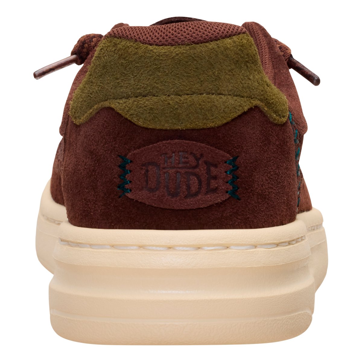 HEY DUDE HARPER MOC CRAFTED SUEDE CHOCOLATE DONNA
