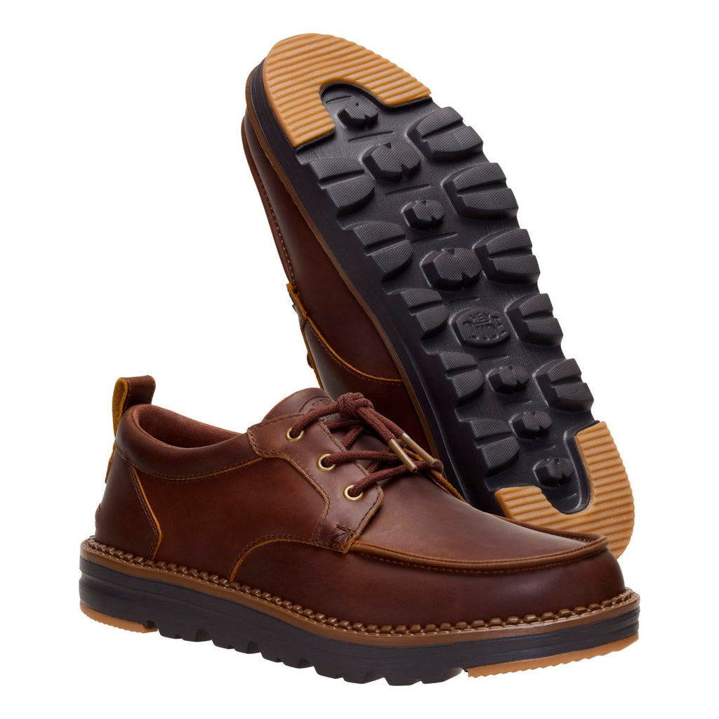 HEY DUDE FLINT MOC LEATHER PARTRIDGE UOMO