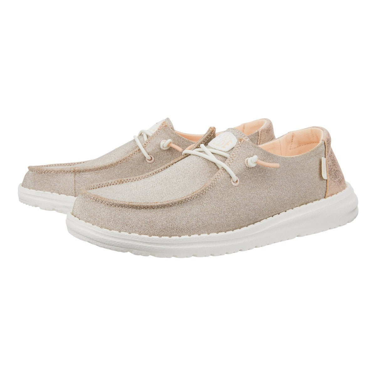 HEY DUDE DONNA WENDY ROSE GOLD METALLIC