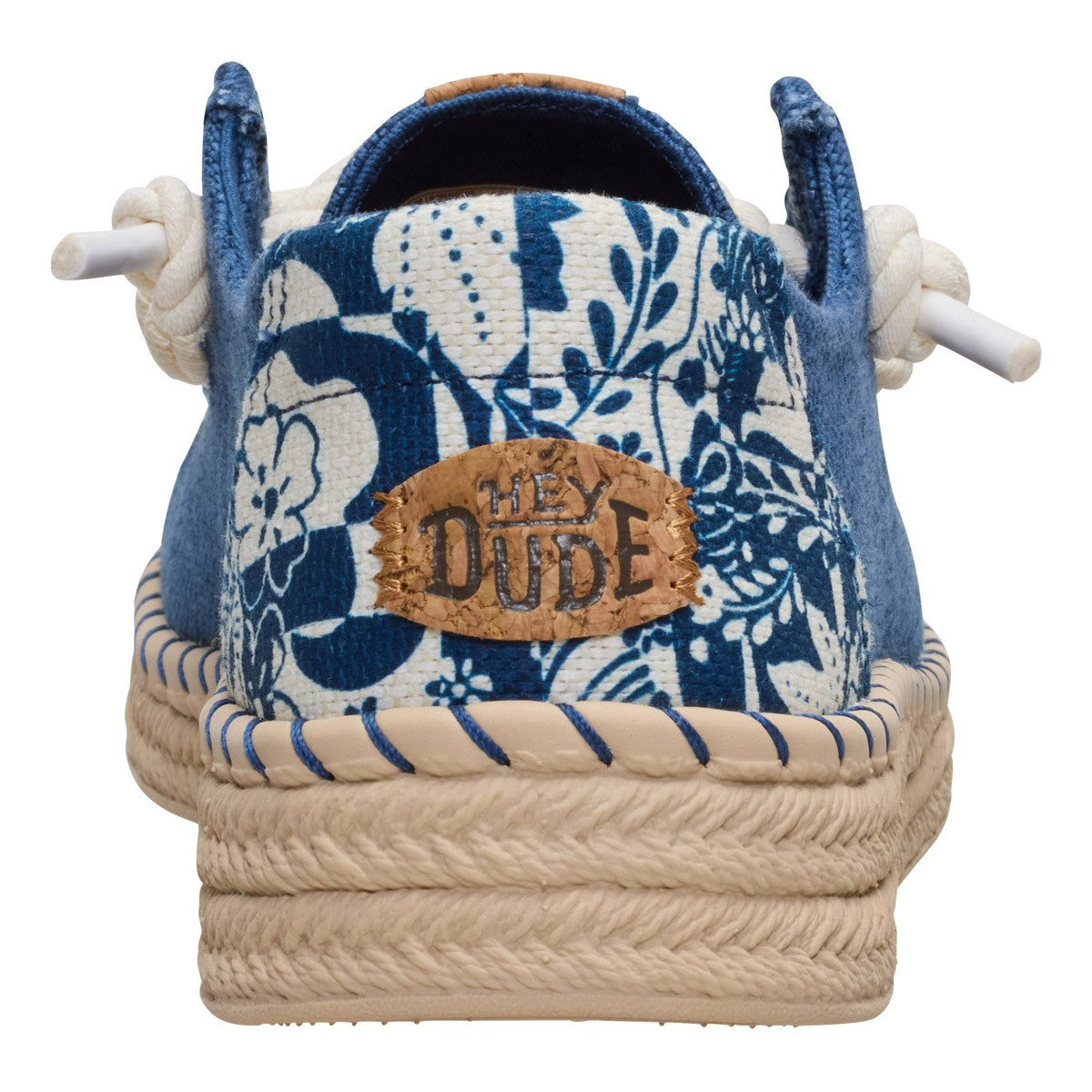HEY DUDE DONNA WENDY BLU ESPADRILLE HIBISCUS