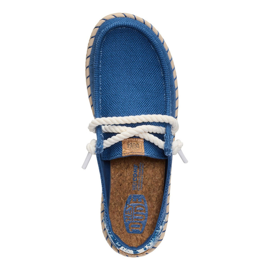 HEY DUDE DONNA WENDY BLU ESPADRILLE HIBISCUS
