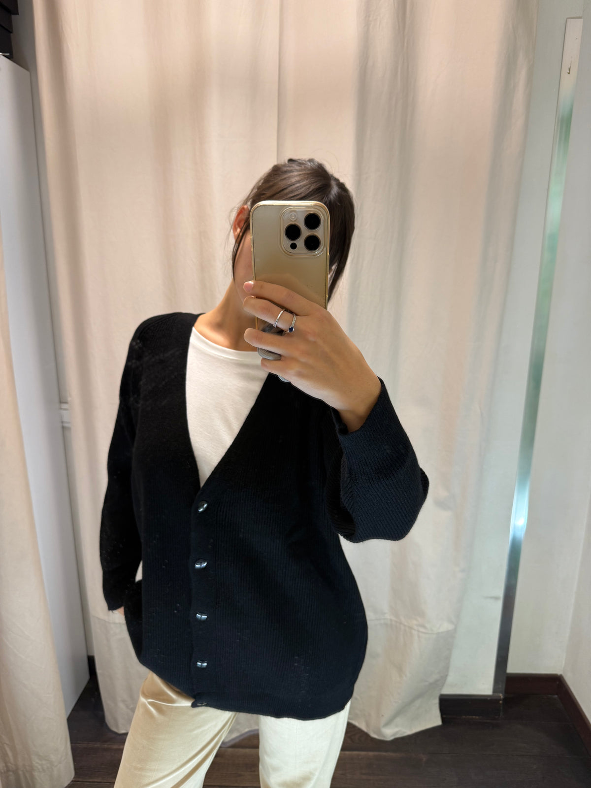Maxi Cardigan over nero 259911264