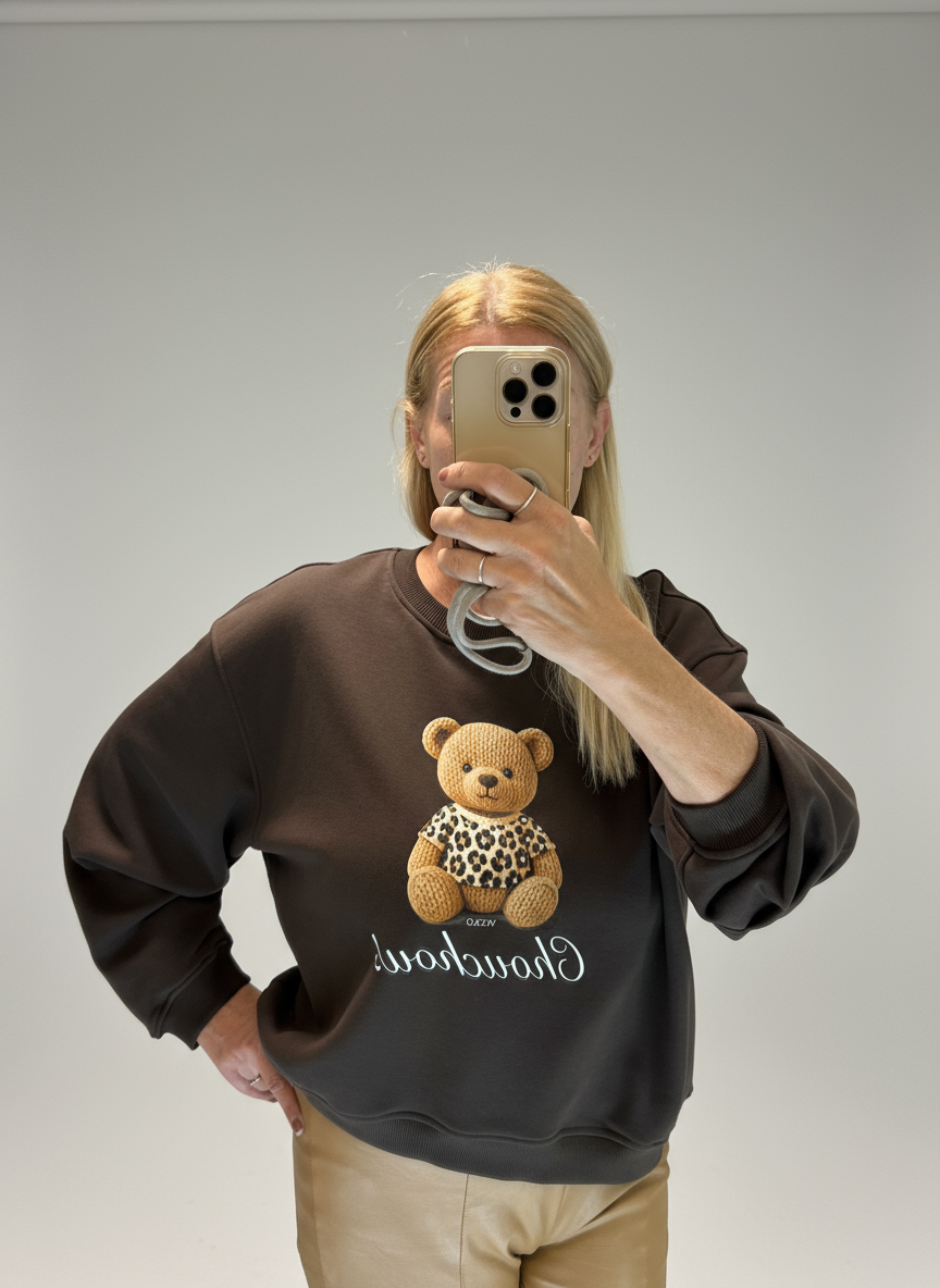 Felpa teddy cioco Vicolo