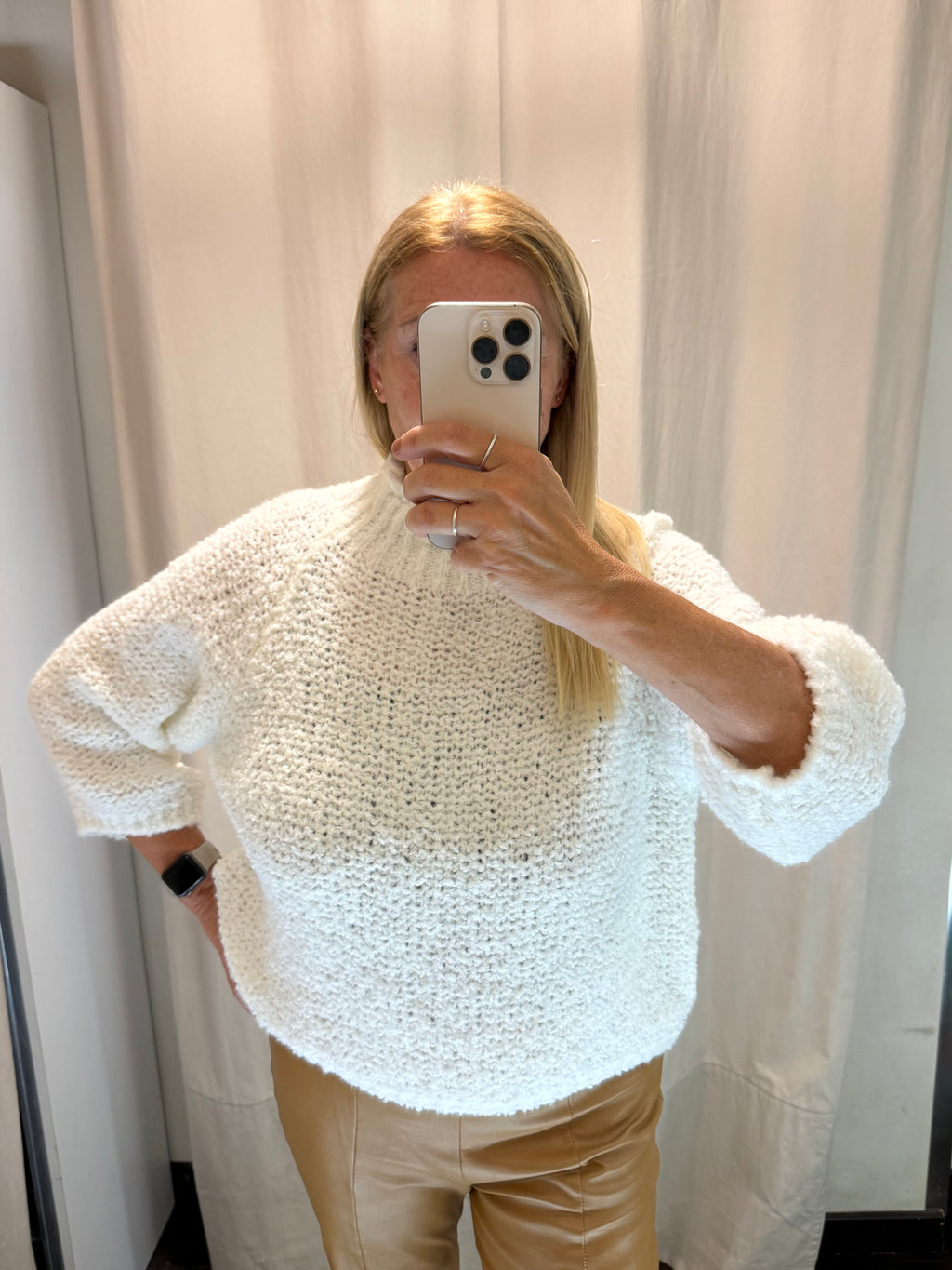 Maglia panna  Luisa Lineaelle