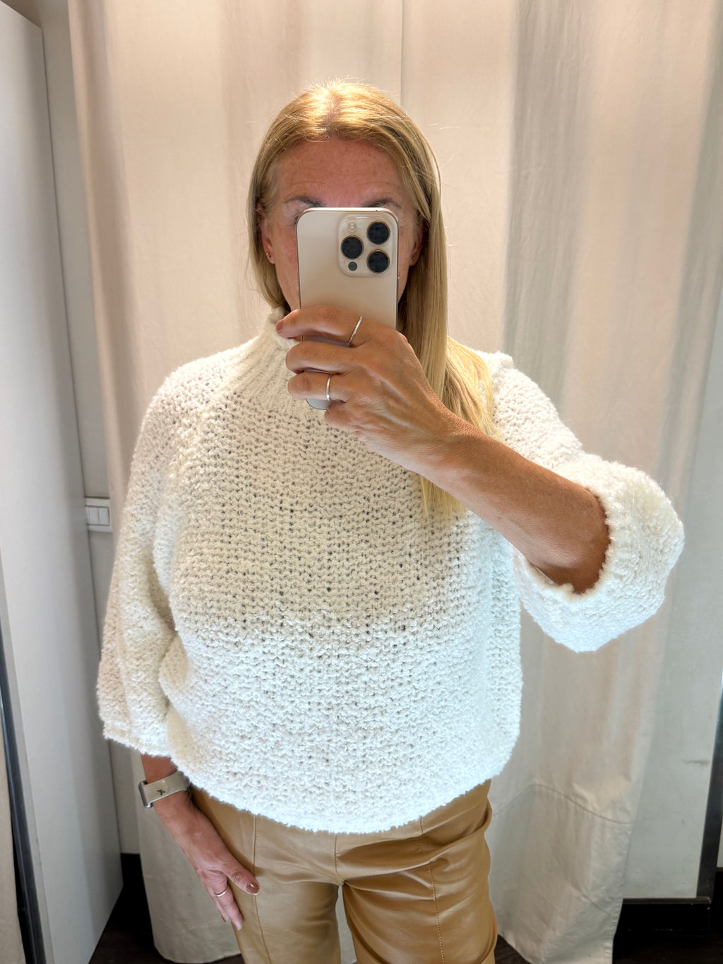 Maglia panna  Luisa Lineaelle