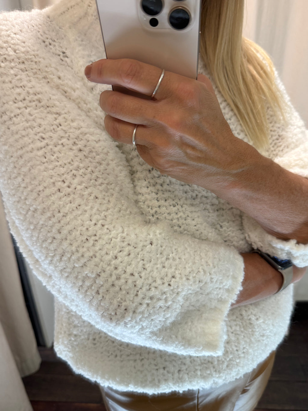 Maglia panna  Luisa Lineaelle