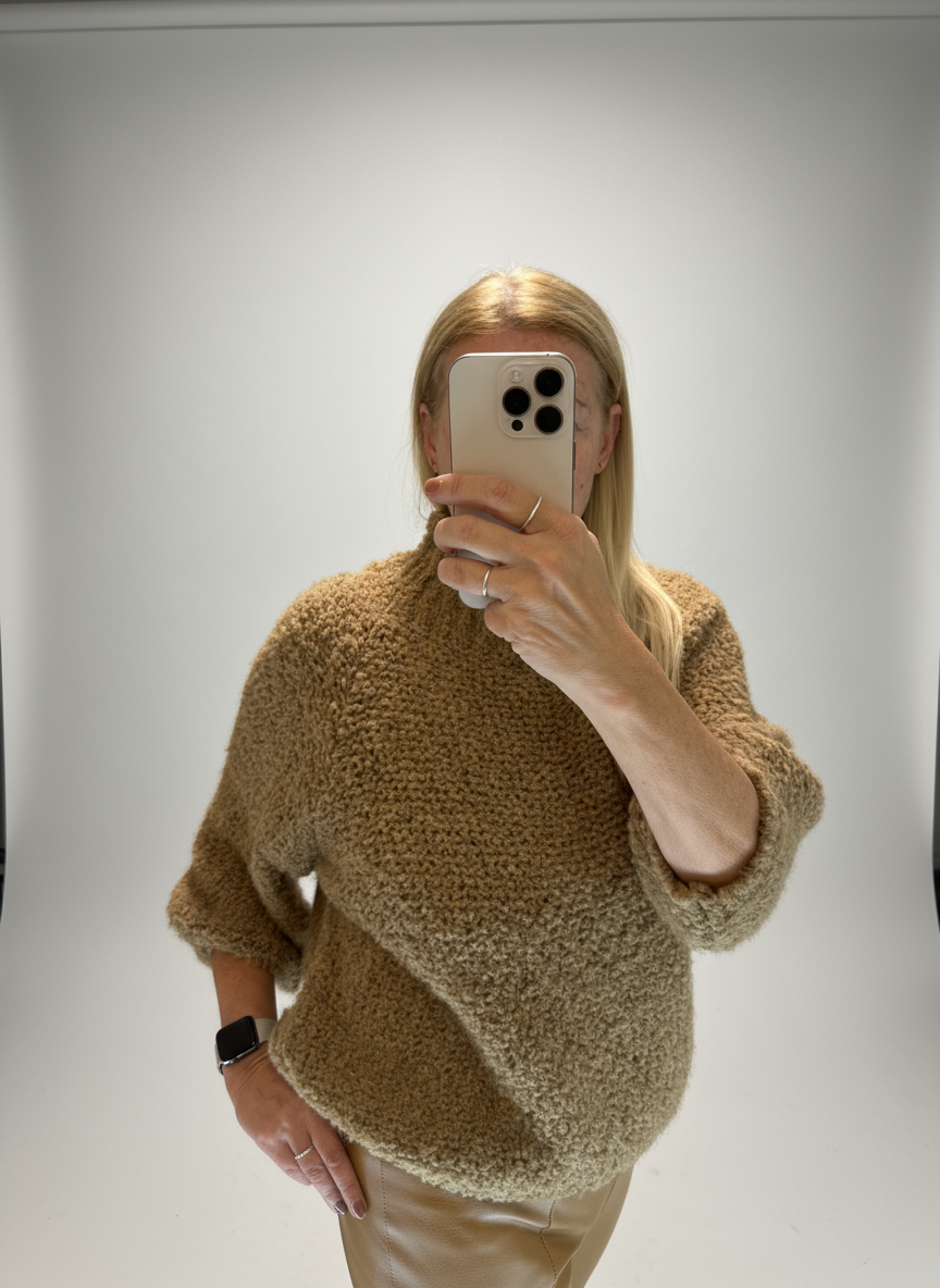 Maglia camel  Luisa Lineaelle