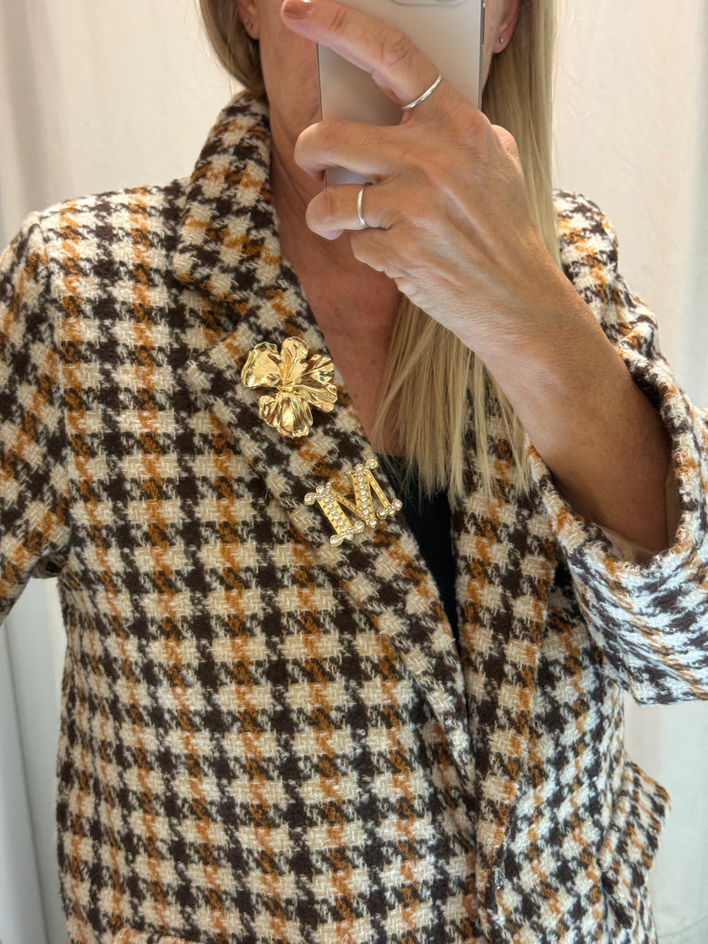 Giacca Luisa pie de pull marrone