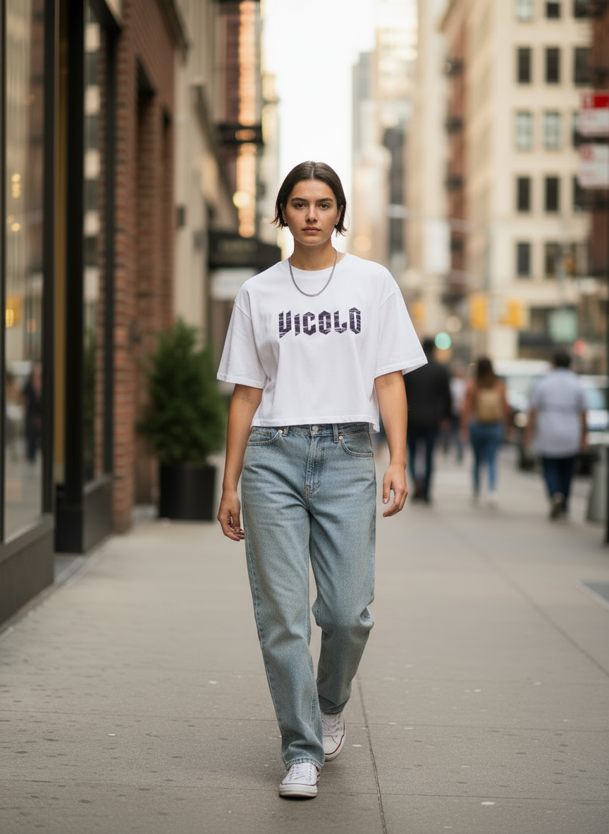 T-shirt Vicolo scritta