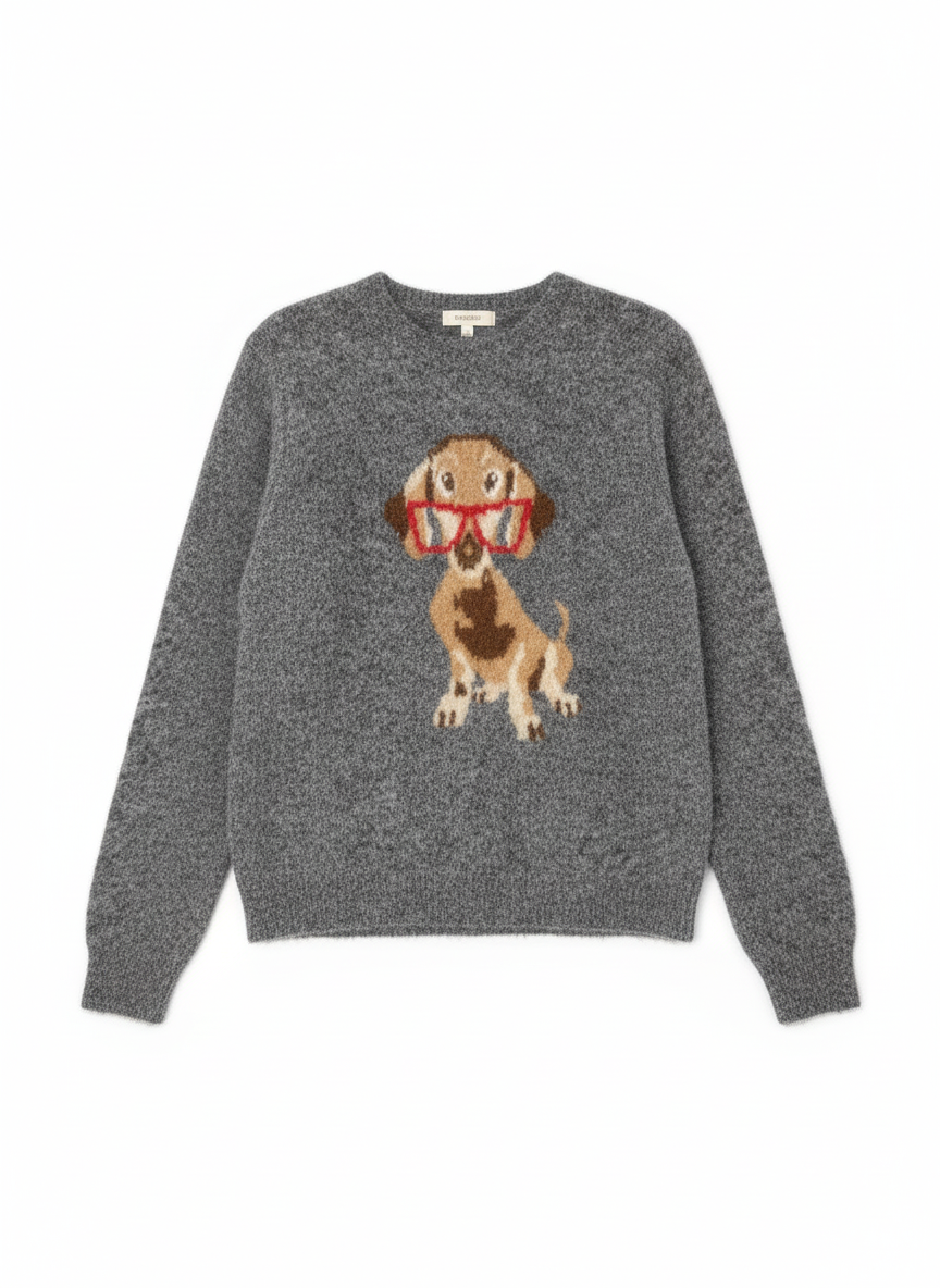 Maglia  Bassotto grigio Lineaelle