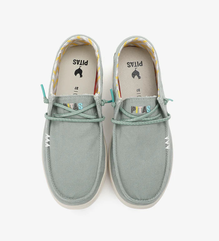 Sneakers Pitas donna natal verde