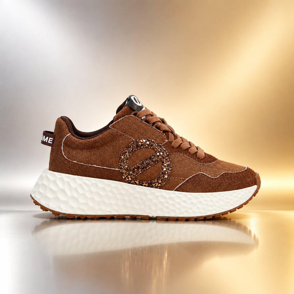 NO NAME SNEAKERS CARTER JOGGER CHOCO/BRONZE