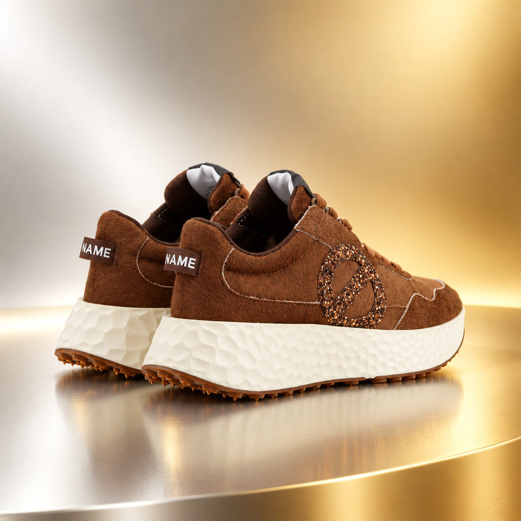 NO NAME SNEAKERS CARTER JOGGER CHOCO/BRONZE