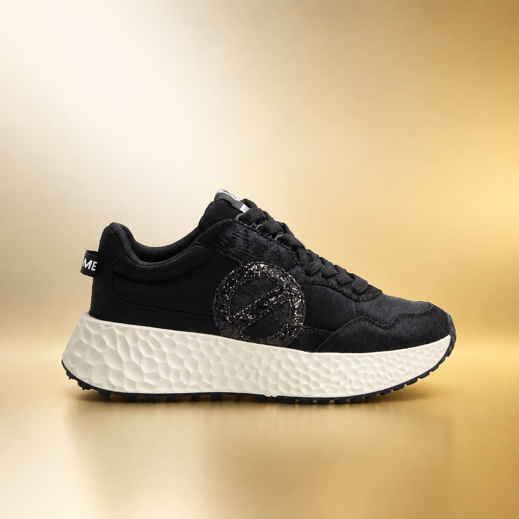 NO NAME SNEAKERS CARTER JOGGER PONY BLACK/BLACK