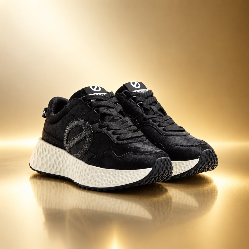NO NAME SNEAKERS CARTER JOGGER PONY BLACK/BLACK