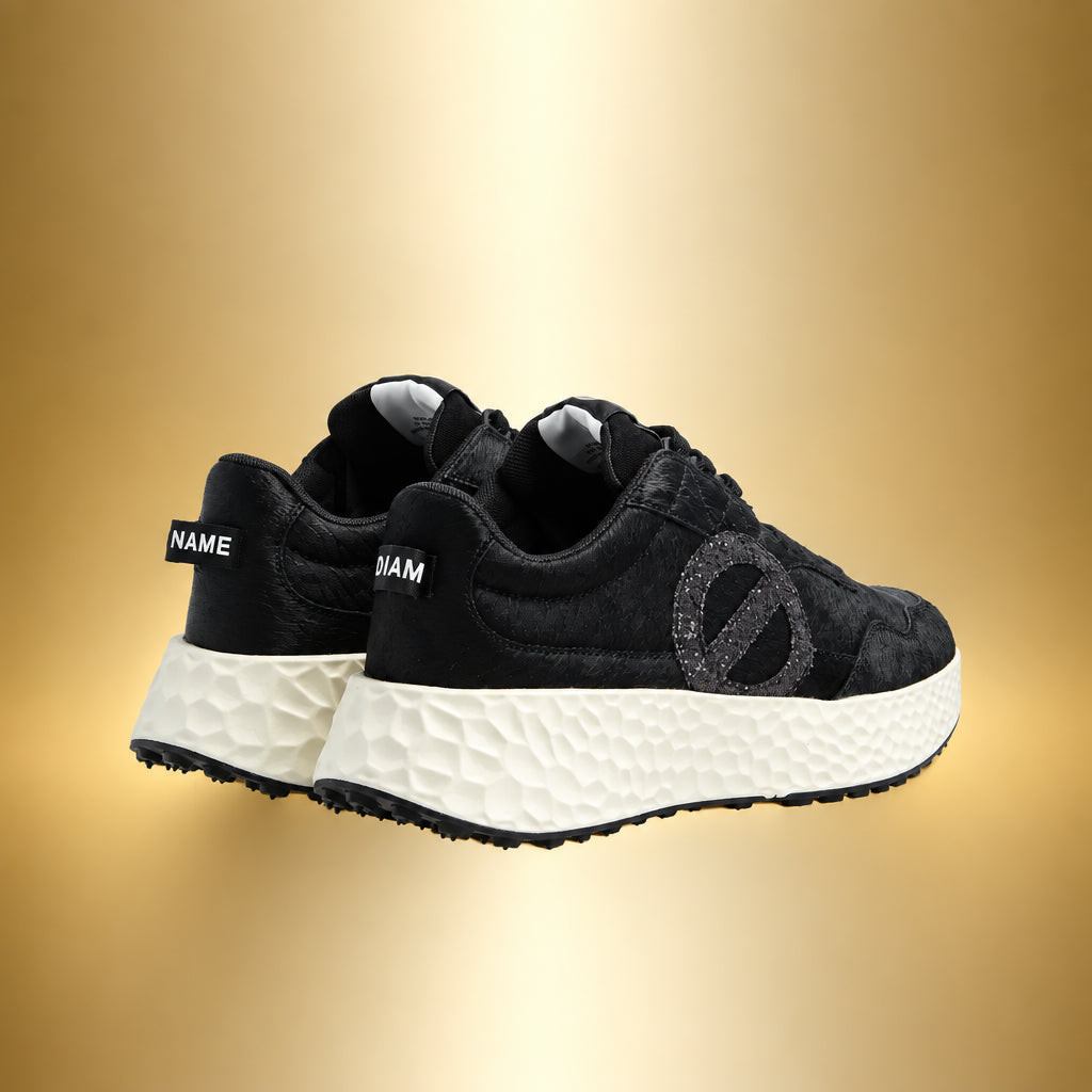 NO NAME SNEAKERS CARTER JOGGER PONY BLACK/BLACK